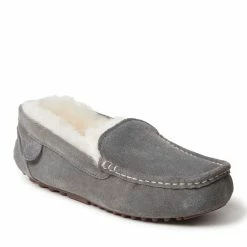 Best Pirce 🌟 Fireside By Dearfoams 👩 Women's Mel Genuine Shearling Moccasin 😉