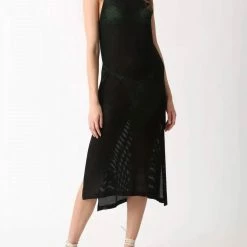 Best deal ⭐ Electric & Rose 👩 women Malia Mesh 👗 Dress in Onyx 👍