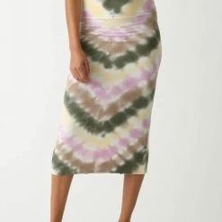 Best Pirce 🤩 Electric & Rose 👩 women Wilcox Rib 👗 Skirt - River in Army/Wildflower/Palo Santo 😉