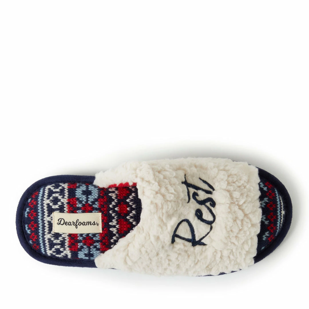 Promo π Dearfoams π© Women's Holiday Slide Slippers βοΈ - Image 5