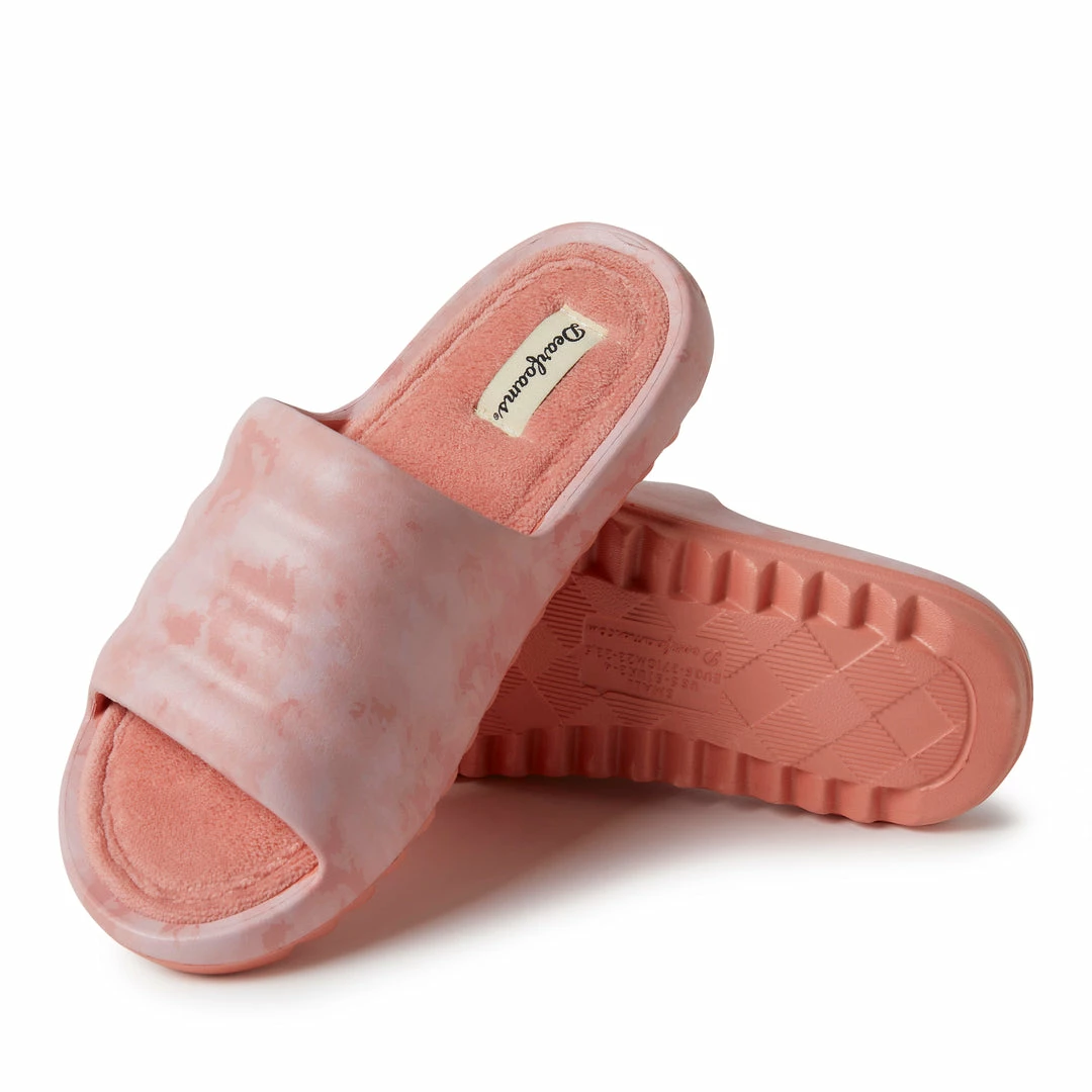 Cheap π Dearfoams π© Womens Gemini Wave EVA Slide β - Image 2