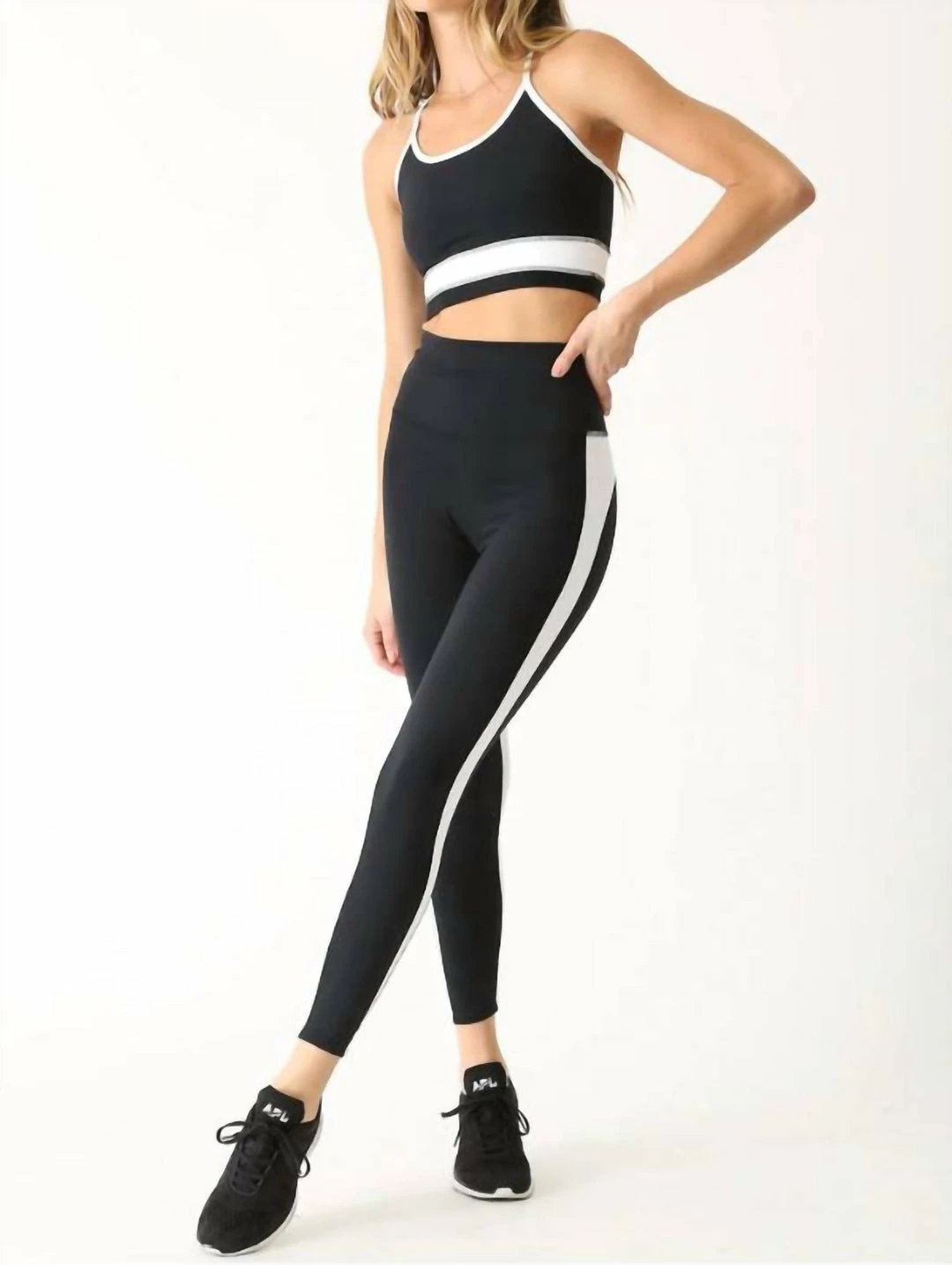 Best deal π€© Electric & Rose π© women Dawson Legging in Onyx/Cloud π