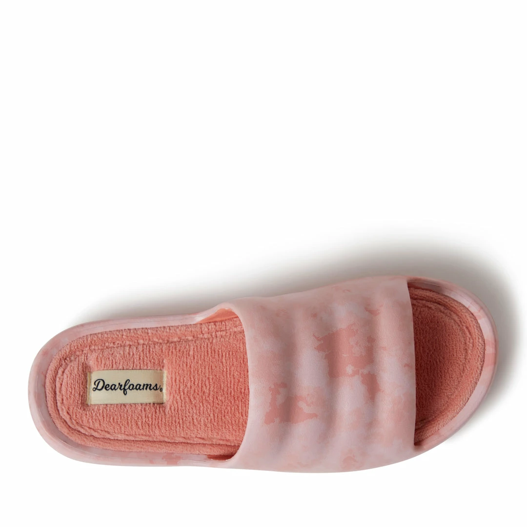 Cheap π Dearfoams π© Womens Gemini Wave EVA Slide β - Image 5