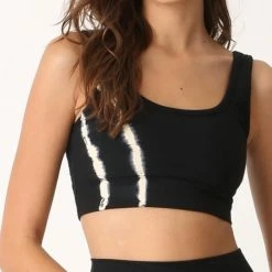 Discount 🌟 Electric & Rose 👩 women Beacon Bra - Relay in Onyx/Beachwood 🔥