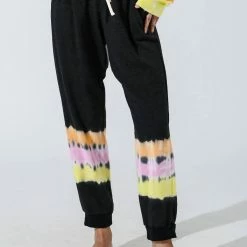 Brand new 🤩 Electric & Rose 👩 women Harbor Sweatpant in Onyx/Peony/Citrus ✔️