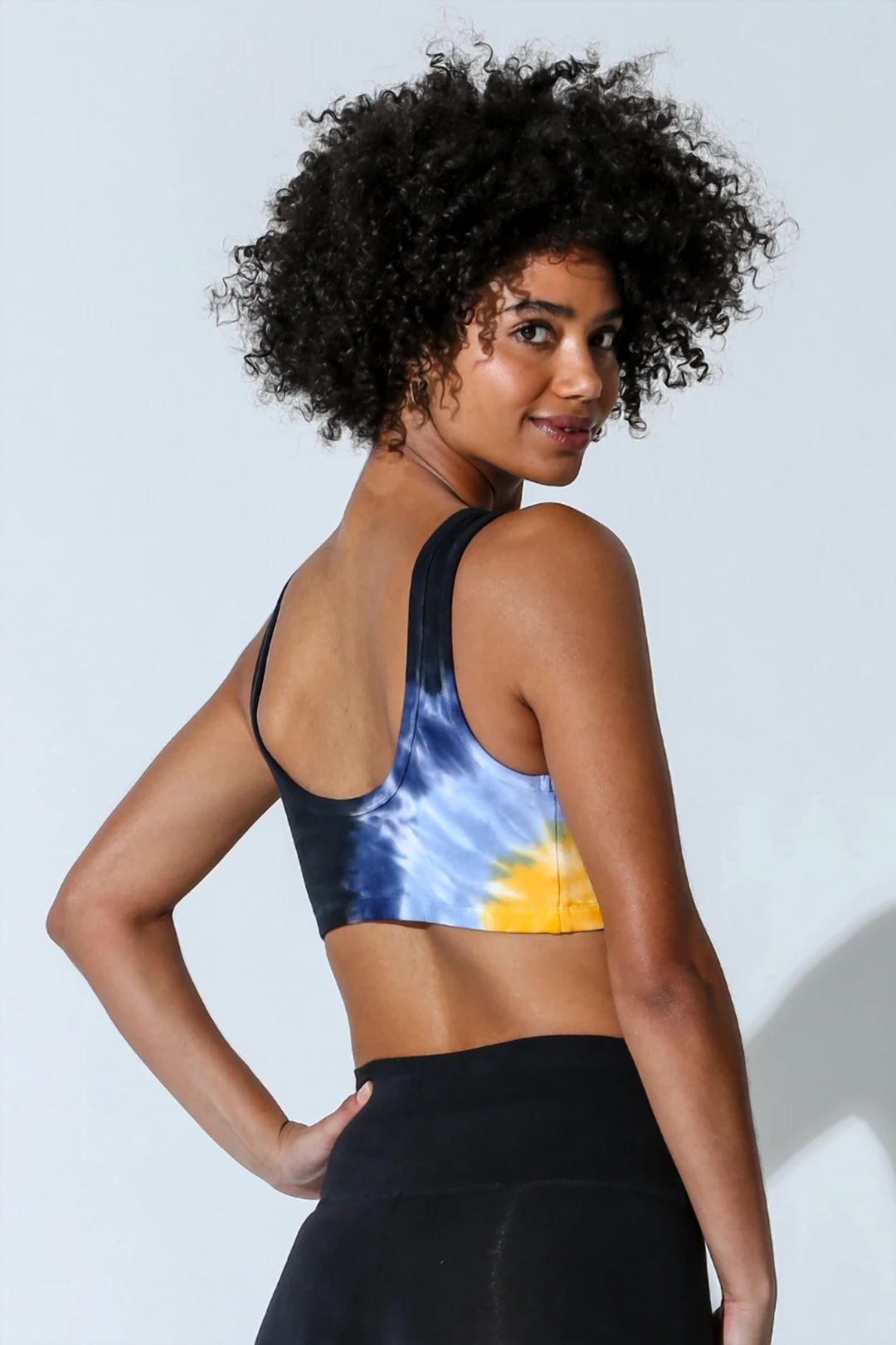 Wholesale π Electric & Rose π© women Mickie Bra in Onyx/Dusty Blue/Mellow π - Image 3