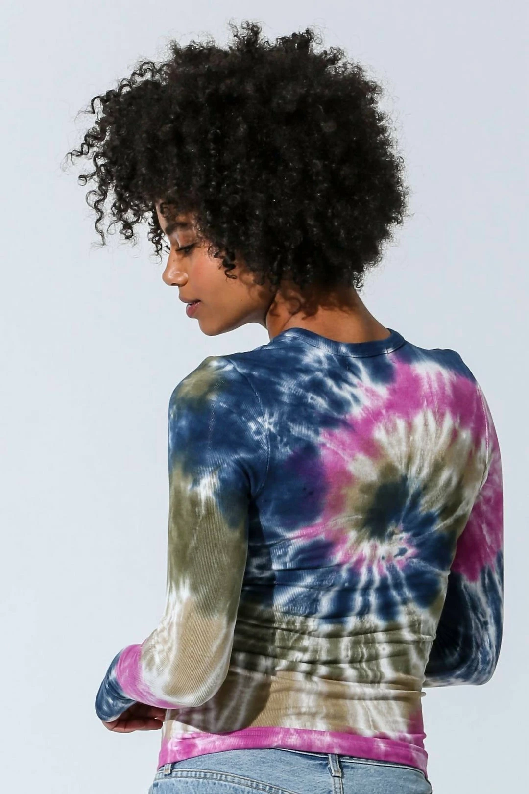 Hot Sale π€© Electric & Rose π© women Ribbed Olivia Top in Fuchsia/Navy/Army π - Image 2