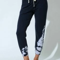 New 🤩 Electric & Rose 👩 women Mason Sweatpant in Navy/Cloud 😀