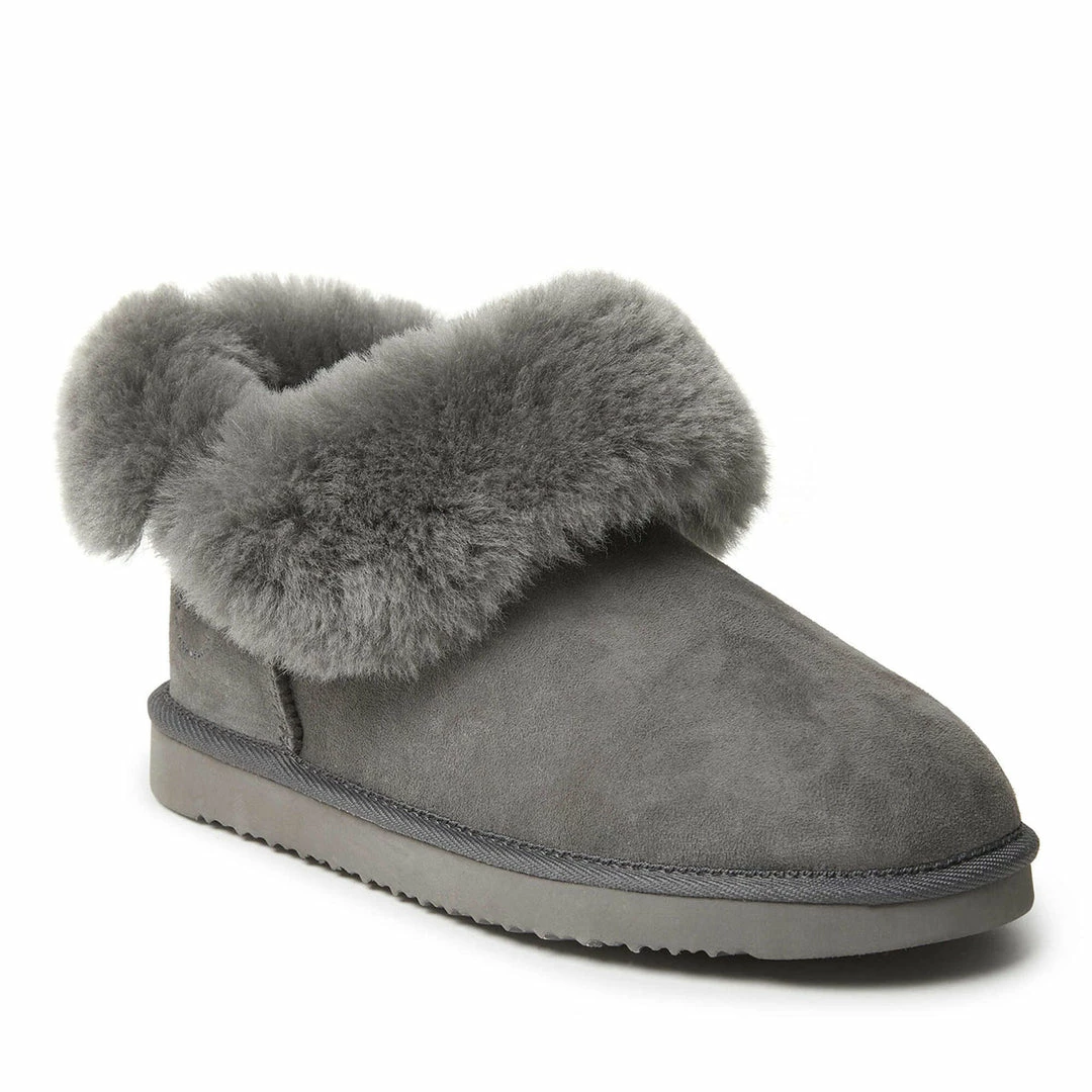 Deals βοΈ Fireside By Dearfoams π© Women's Perth Genuine Shearling Foldover Boot 𧨠- Image 6