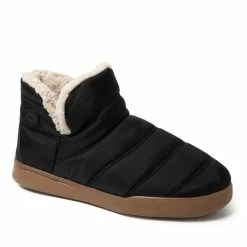 Top 10 😍 Dearfoams Mens Bryant Nylon Puffer Indoor/Outdoor Slipper Boot 👍