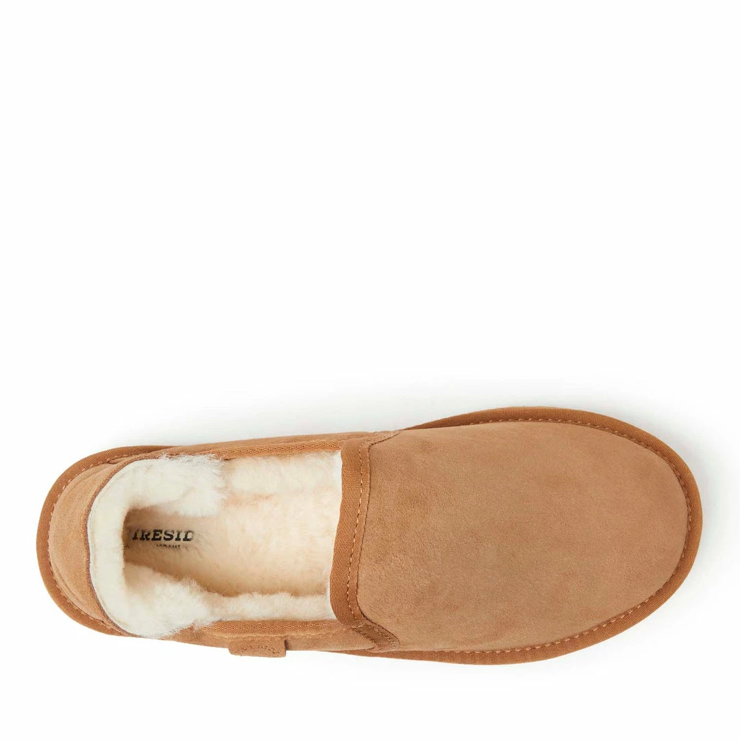 New π₯° Fireside By Dearfoams Men's Hobart Genuine Shearling Closed Back π - Image 2