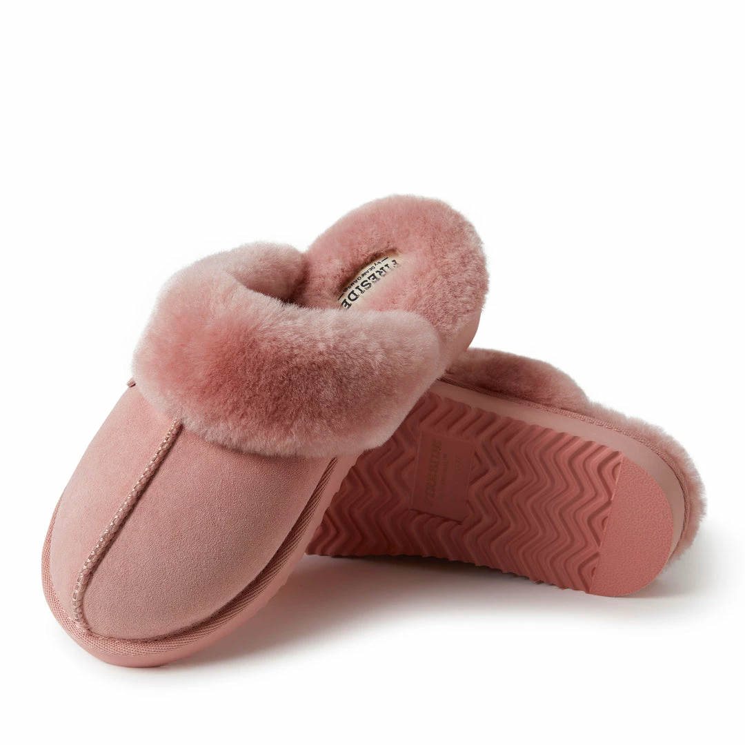 Cheapest β Fireside By Dearfoams π© Women's Sydney Genuine Shearling Scuff π - Image 2