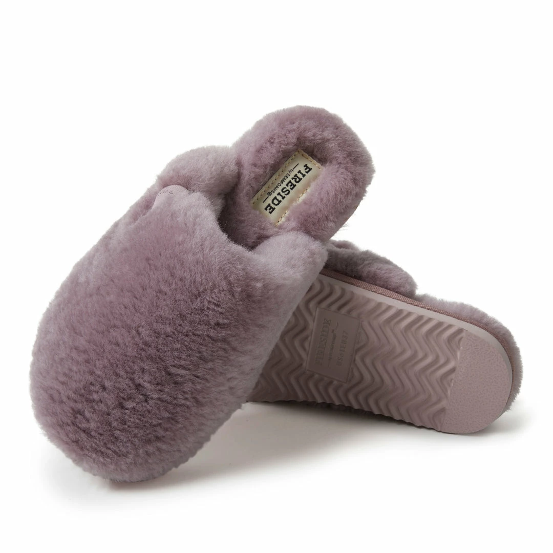 Best Sale π― Fireside By Dearfoams π© Women's Shelly Beach Genuine Shearling Scuff π€© - Image 2