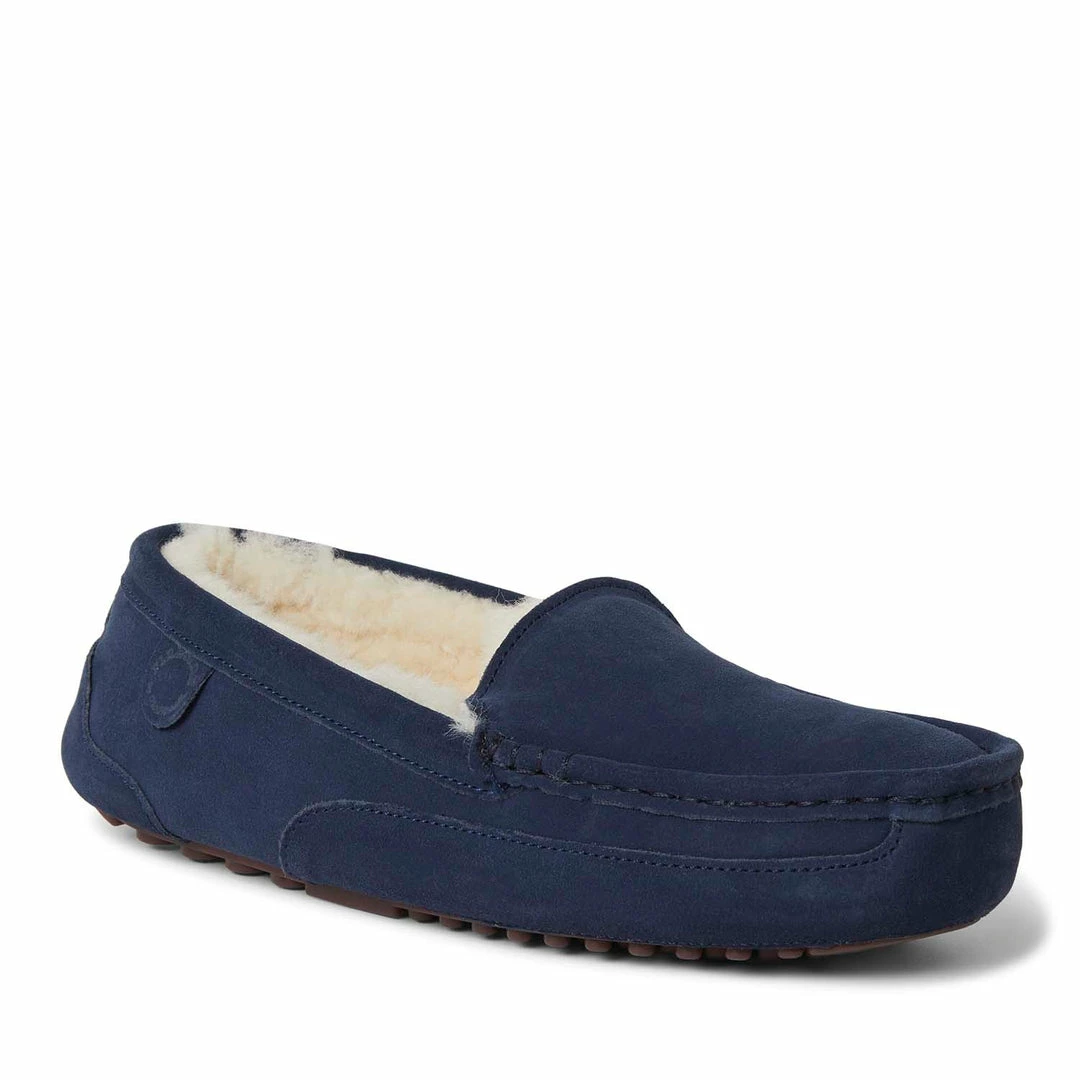 Hot Sale π₯° Fireside By Dearfoams Men's Melbourne Genuine Shearling Moccasin β€οΈ - Image 5