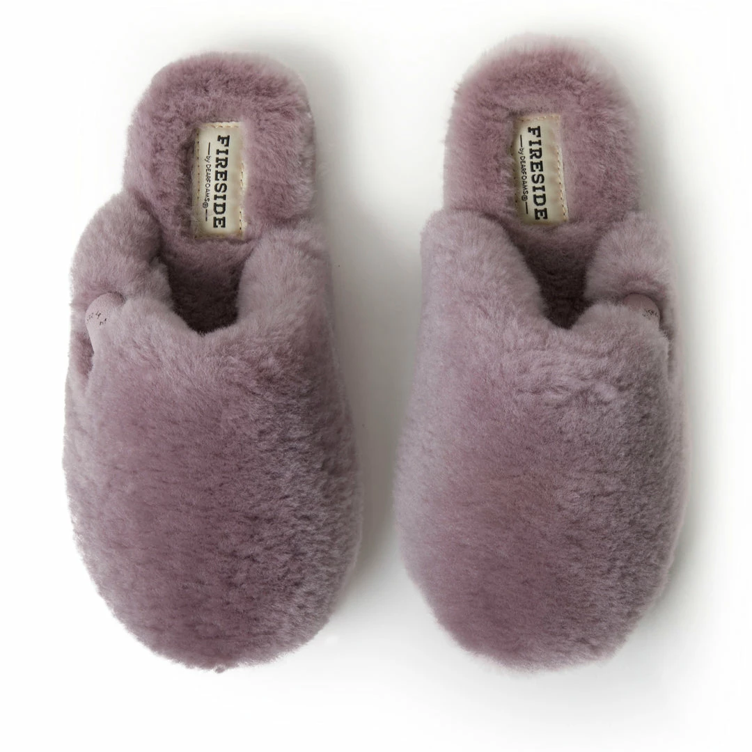 Best Sale π― Fireside By Dearfoams π© Women's Shelly Beach Genuine Shearling Scuff π€© - Image 4