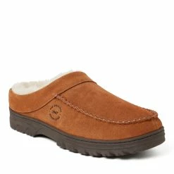 Deals 👏 Dearfoams Men's Genuine Suede Clog 🔔