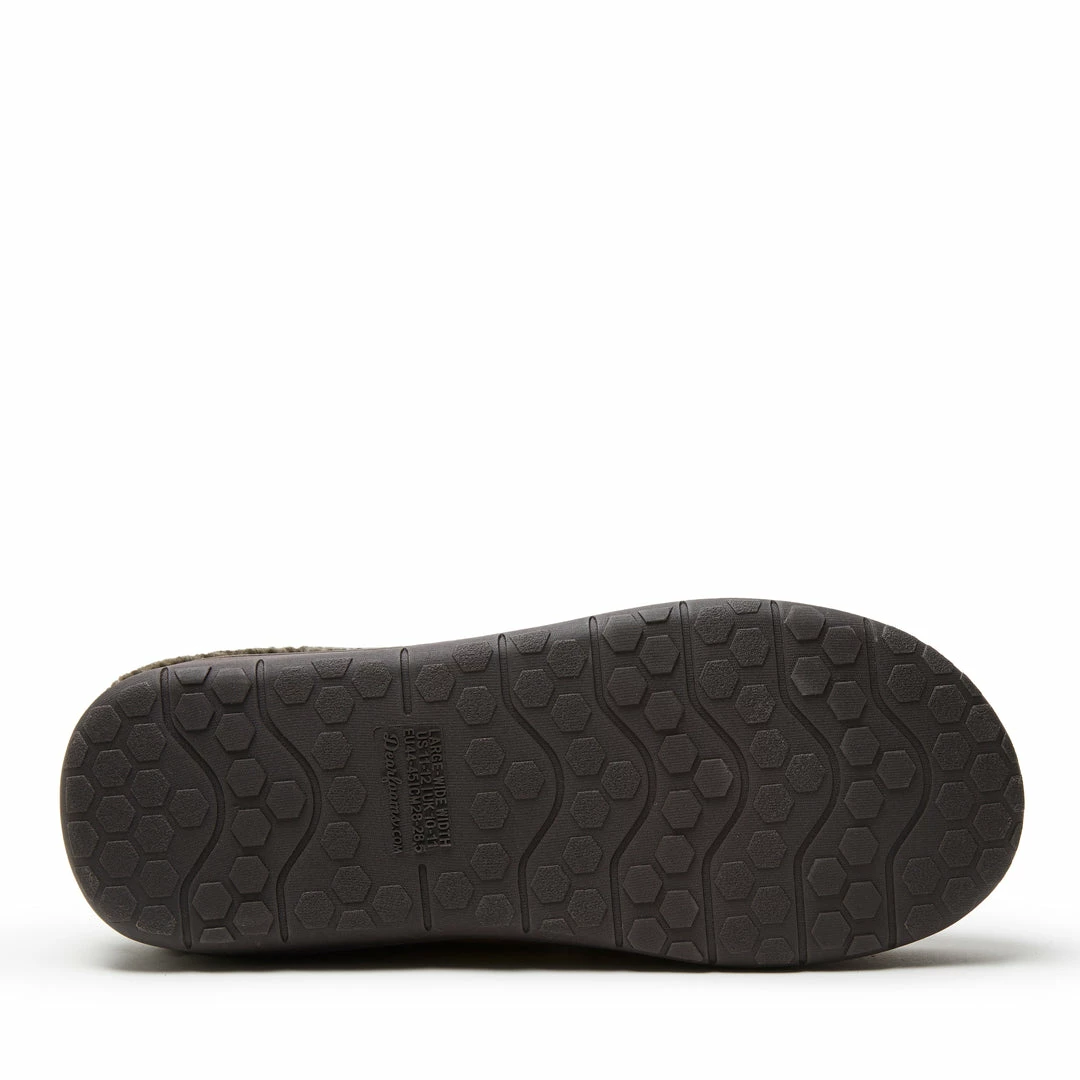 Hot Sale π₯ Dearfoams Mens Brendan Microsuede Moc Toe Clog with Whipstitch π₯ - Image 3