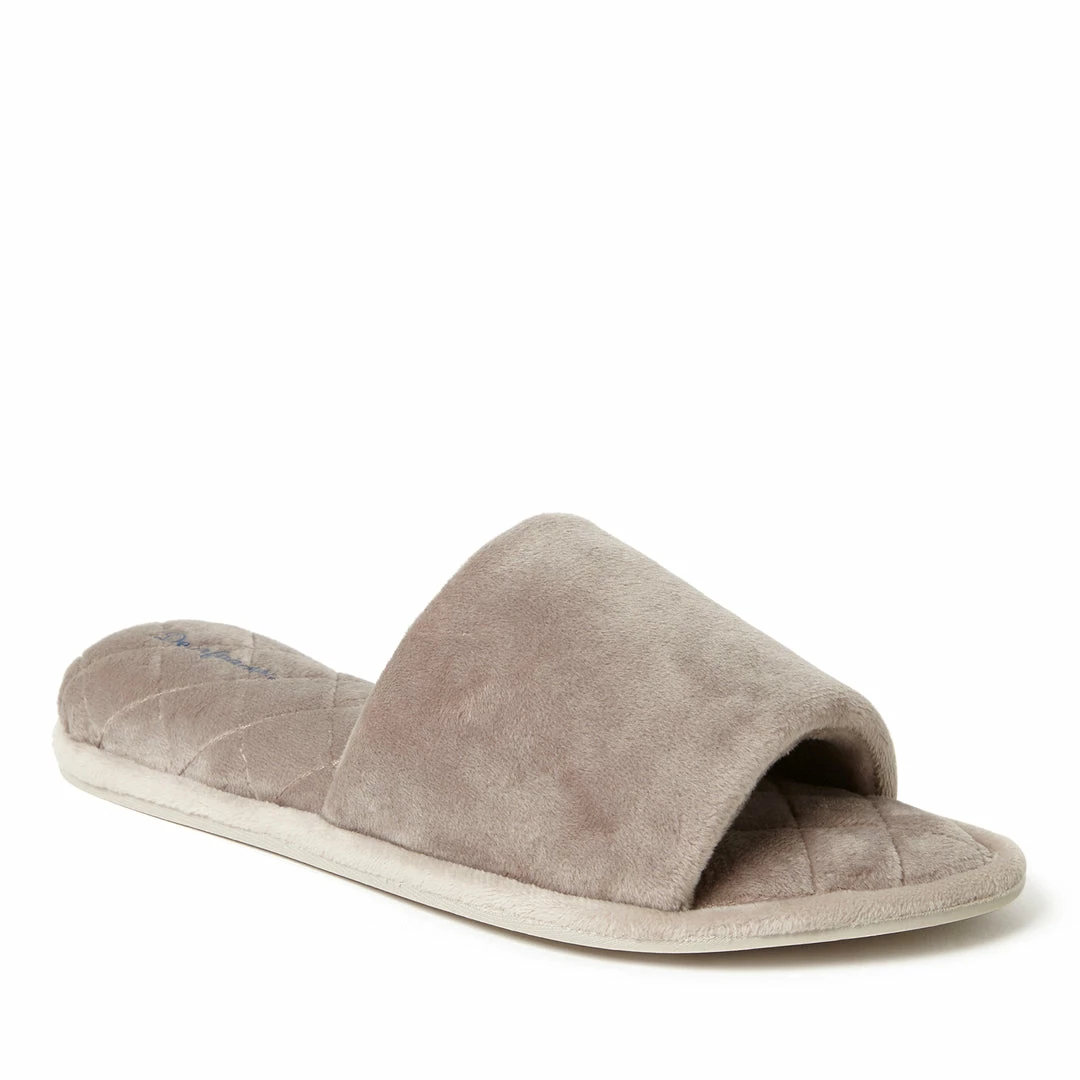 Buy β¨ Dearfoams π© Womens Beatrice MF Velour Side Gore Slide w MF π― - Image 8