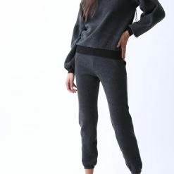 Flash Sale 🌟 Electric & Rose 👩 women Jolene Sherpa Sweatpant in Onyx 😍