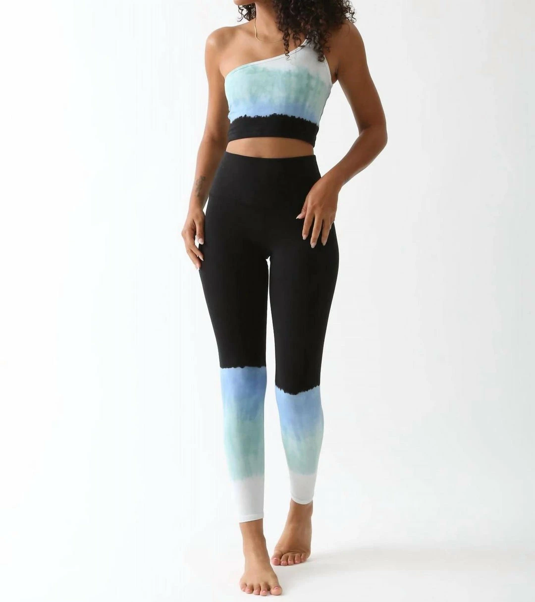 Promo π₯° Electric & Rose π© women Sunset Legging in Seafoam π