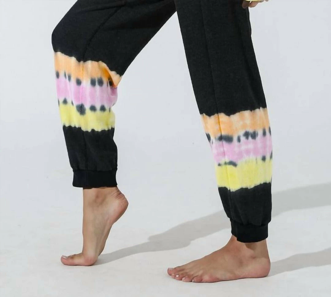 Brand new π€© Electric & Rose π© women Harbor Sweatpant in Onyx/Peony/Citrus βοΈ - Image 2