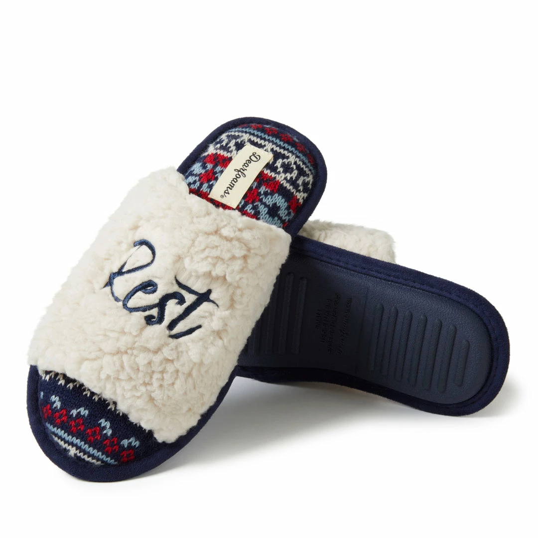 Promo π Dearfoams π© Women's Holiday Slide Slippers βοΈ - Image 2