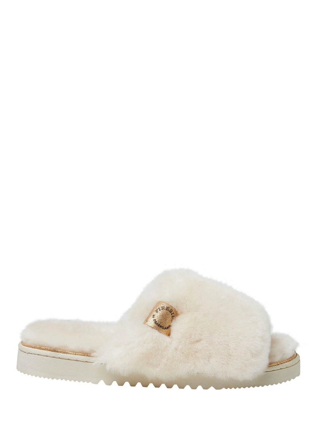 Coupon π Dearfoams π© Womens Cairns Genuine Shearling Slide with Metallic Trim π₯° - Image 3