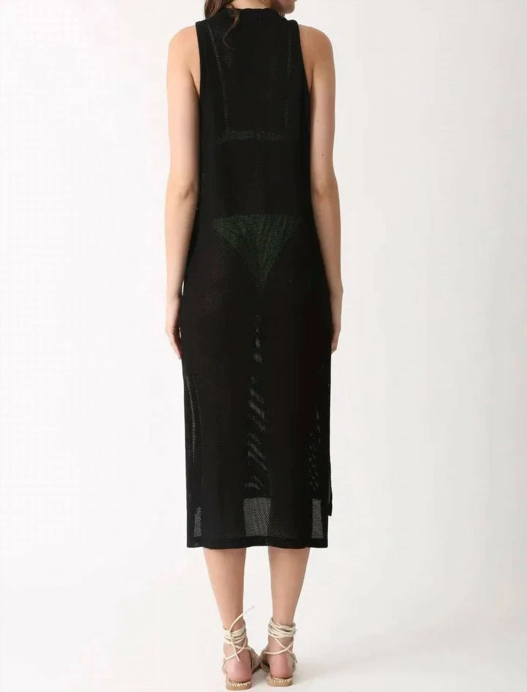 Best deal β Electric & Rose π© women Malia Mesh π Dress in Onyx π - Image 3