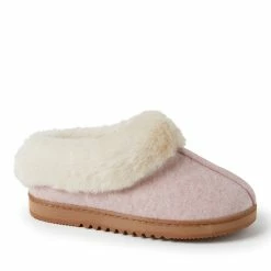 Promo ⭐ Dearfoams 👩 Women's Chloe Soft Knit Clog Slippers 🔥