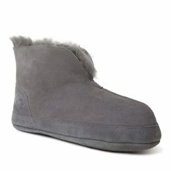 Flash Sale ❤️ Fireside By Dearfoams Men's Byron Bay Shearling Warm up Boot 👍