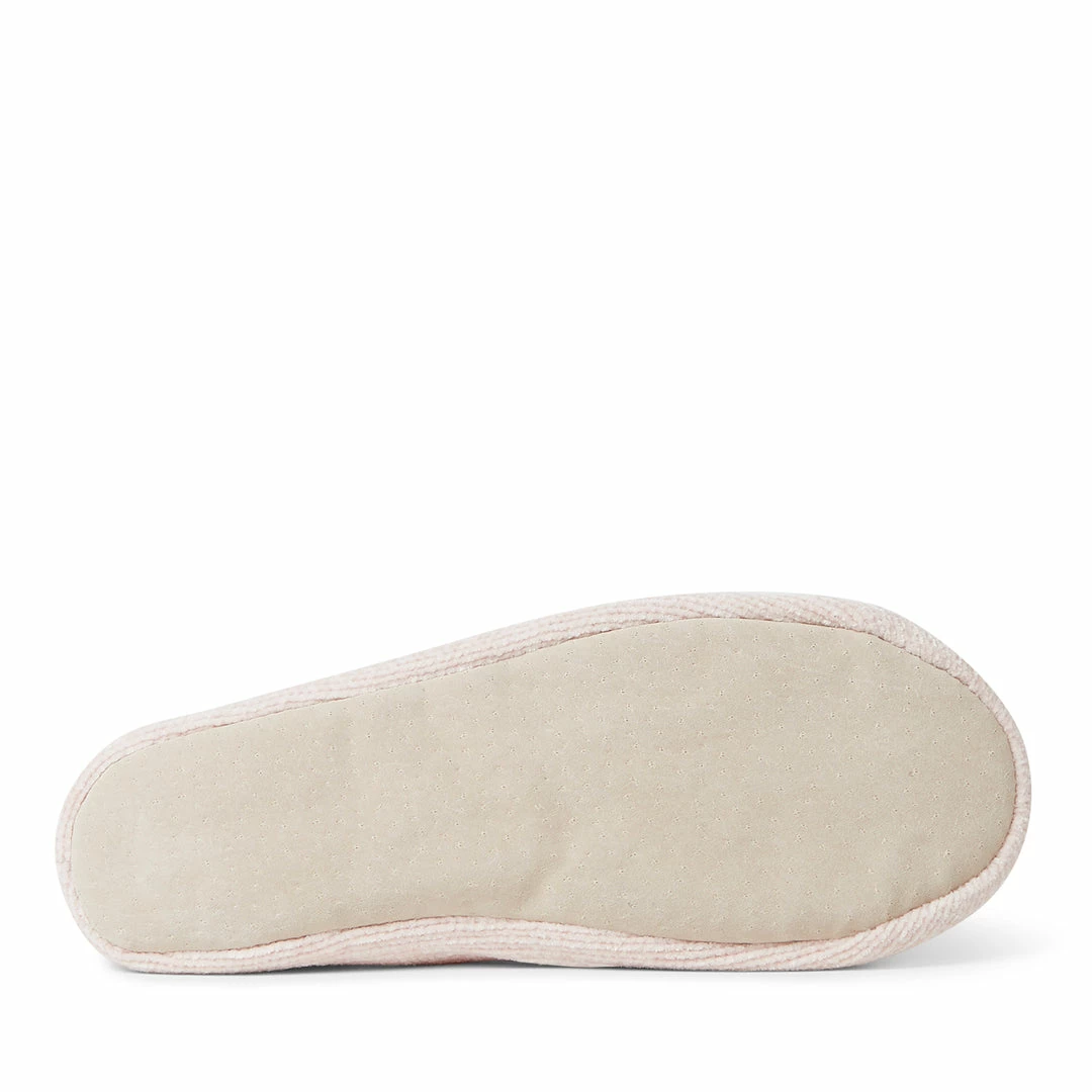 Outlet π Dearfoams π© Womens Layla Chenille Ballerina w/ Genuine Suede Outsole π₯ - Image 4