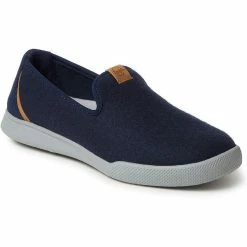 Best Sale ✨ Dearfoams 👩 Womens Leather Slip On Loafers 🌟