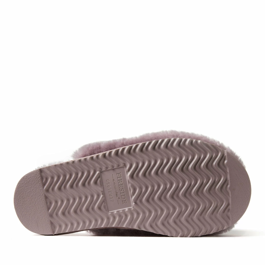 Best Sale π― Fireside By Dearfoams π© Women's Shelly Beach Genuine Shearling Scuff π€© - Image 5