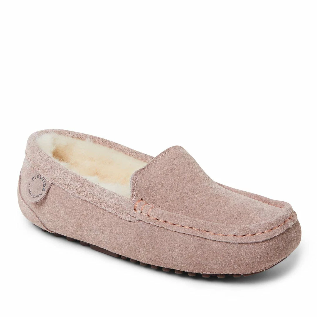 Best Pirce π Fireside By Dearfoams π© Women's Mel Genuine Shearling Moccasin π - Image 5