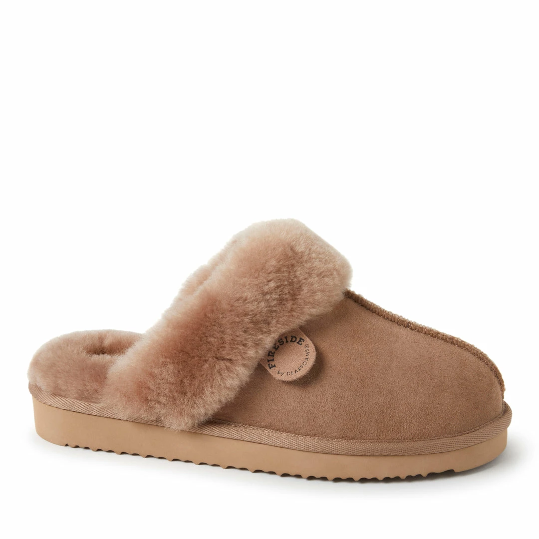 Cheapest β Fireside By Dearfoams π© Women's Sydney Genuine Shearling Scuff π - Image 11
