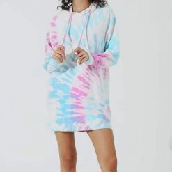 New β Electric & Rose π© women Malibu Hoodie π Dress in Sea Salt/Serene/Peony π₯°