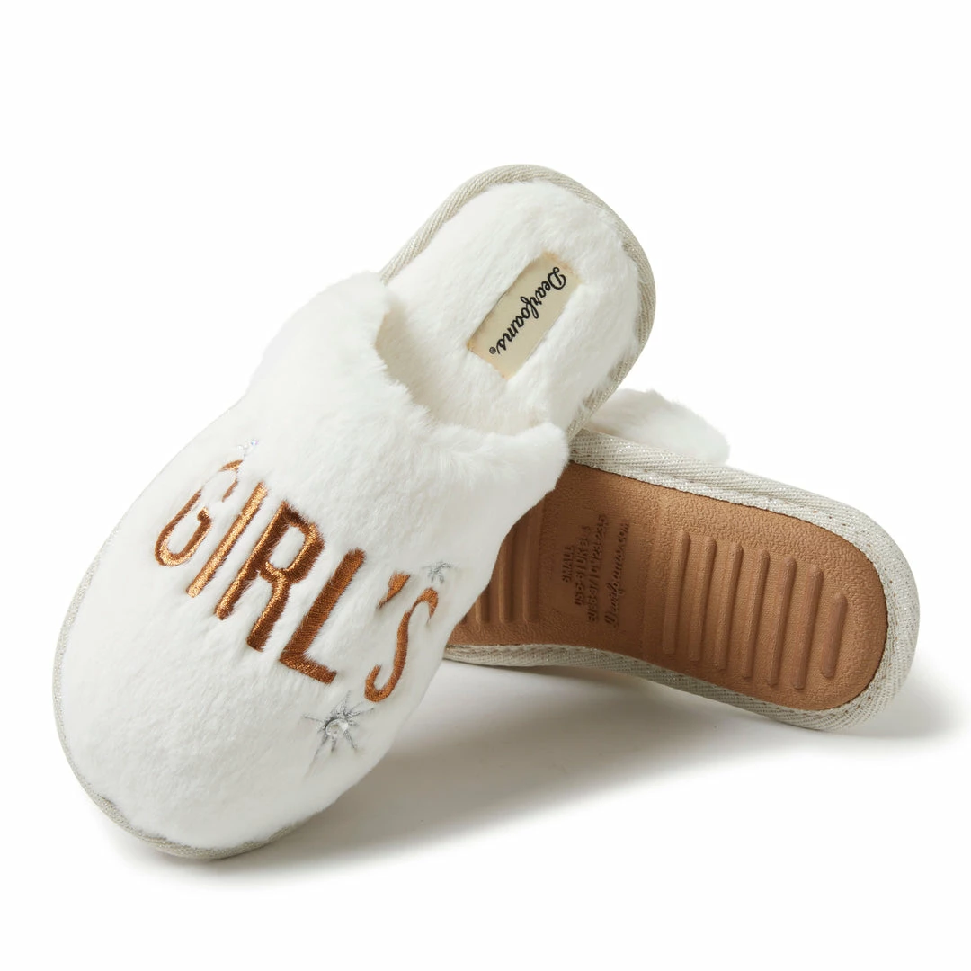 Flash Sale β¨ Dearfoams π© Women's Fluffy Holiday Celebration Gifting Slipper β¨ - Image 2