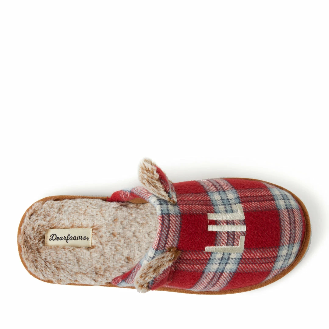 Coupon π― Dearfoams men Adult Unisex Lil Bear Red Plaid Slippers π₯° - Image 5