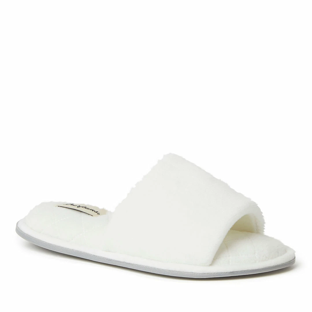 Buy β¨ Dearfoams π© Womens Beatrice MF Velour Side Gore Slide w MF π― - Image 6