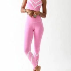 Cheap β Electric & Rose π© women Sunset Legging in Taffy/Cloud β